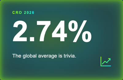 Is 2.74% a Good Conversion Rate? Wrong Question